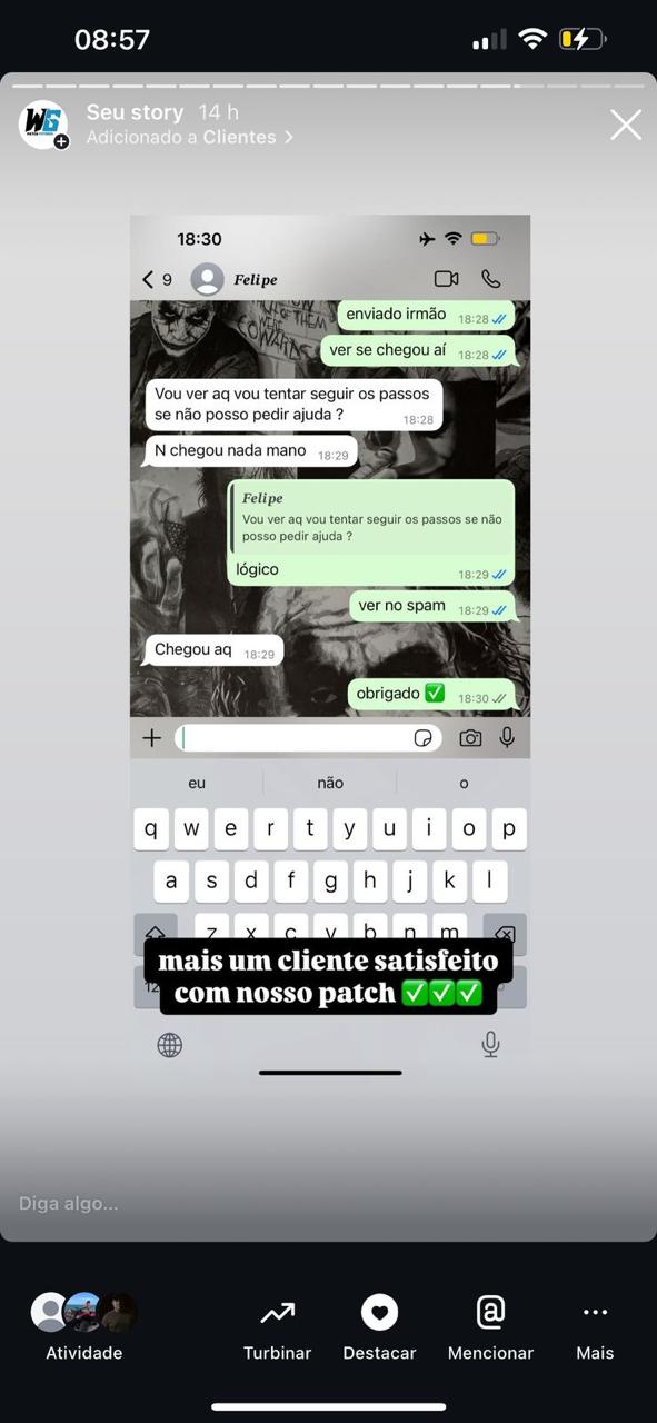 Conversa com Felipe